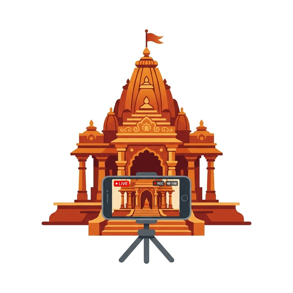 લાઈવ દર્શન