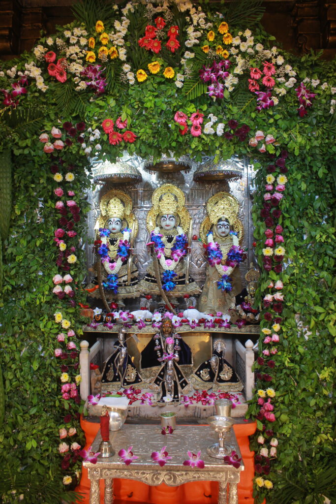 શણગાર દર્શન - શનિવાર "પ.પૂ. શ્રી વિસામણબાપુની જગ્યા, પ.પૂ. શ્રી શ્રી ૧૦૦૮ મહામંડલેશ્વર નિર્મળાબા, વિહળધામ પાળિયાદ, શ્રાવણ વદ - ૧ એકમ, વિક્રમ સવંત ૨૦૮૨" Shangar Darshan. Saturday -Aug- 29/08/2026