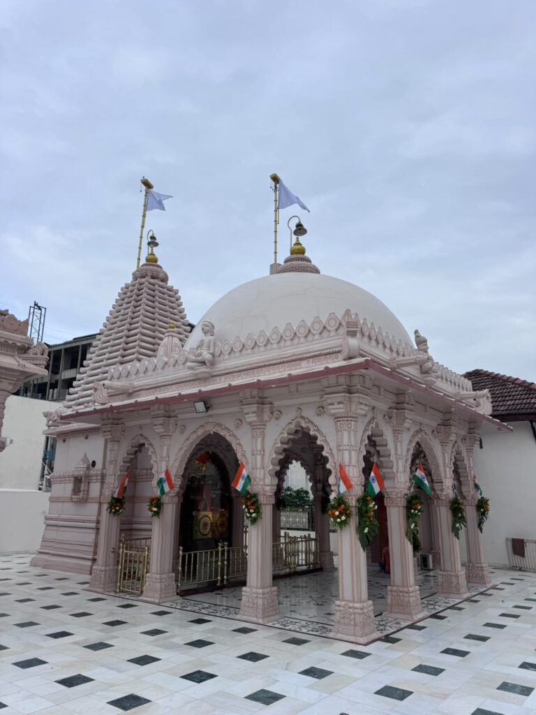 શણગાર દર્શન - શનિવાર (સ્વતંત્રતા દિવસ) "પ.પૂ. શ્રી વિસામણબાપુની જગ્યા, પ.પૂ. શ્રી શ્રી ૧૦૦૮ મહામંડલેશ્વર નિર્મળાબા, વિહળધામ પાળિયાદ, શ્રાવણ સુદ - ૩ ત્રીજ , વિક્રમ સવંત ૨૦૮૨" Shangar Darshan. Saturday -Aug- 15/08/2026