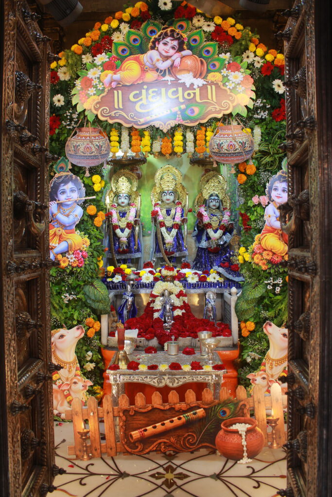 શણગાર દર્શન - શુક્રવાર (શ્રી કૃષ્ણ જન્માષ્ટમી) "પ.પૂ. શ્રી વિસામણબાપુની જગ્યા, પ.પૂ. શ્રી શ્રી ૧૦૦૮ મહામંડલેશ્વર નિર્મળાબા, વિહળધામ પાળિયાદ, શ્રાવણ વદ - ૮ આઠમ, વિક્રમ સવંત ૨૦૮૨" Shangar Darshan. Friday-Sap- 04/09/2026
