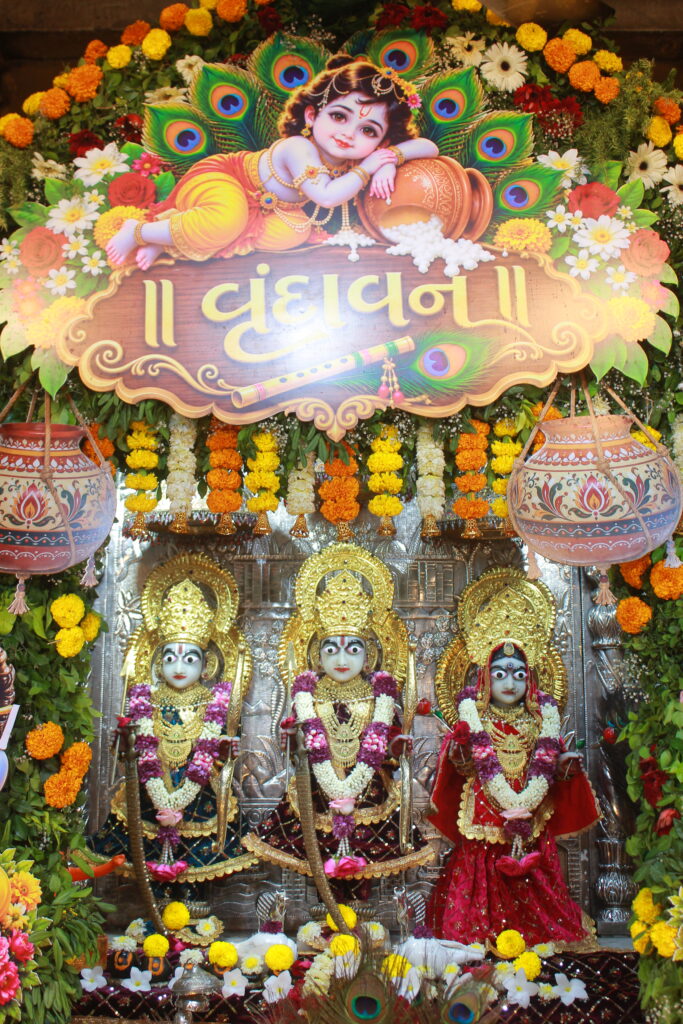 શણગાર દર્શન - શનિવાર "પ.પૂ. શ્રી વિસામણબાપુની જગ્યા, પ.પૂ. શ્રી શ્રી ૧૦૦૮ મહામંડલેશ્વર નિર્મળાબા, વિહળધામ પાળિયાદ, શ્રાવણ વદ - ૯ નોમ, વિક્રમ સવંત ૨૦૮૨" Shangar Darshan. Saturday-Sap- 05/09/2026