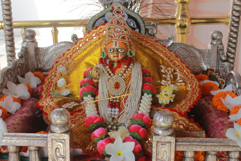 શણગાર દર્શન - ગુરુવાર "પ.પૂ. શ્રી વિસામણબાપુની જગ્યા, પ.પૂ. શ્રી શ્રી ૧૦૦૮ મહામંડલેશ્વર નિર્મળાબા, વિહળધામ પાળિયાદ, શ્રાવણ વદ - ૧૪ ચૌદસ, વિક્રમ સવંત ૨૦૮૨" Shangar Darshan. Thursday-Sep- 10/09/2026
