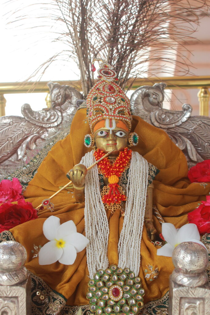 શણગાર દર્શન - ગુરુવાર "પ.પૂ. શ્રી વિસામણબાપુની જગ્યા, પ.પૂ. શ્રી શ્રી ૧૦૦૮ મહામંડલેશ્વર નિર્મળાબા, વિહળધામ પાળિયાદ, ભાદરવા સુદ - ૬ છઠ, વિક્રમ સવંત ૨૦૮૨" Shangar Darshan. Thursday-Sep- 17/09/2026
