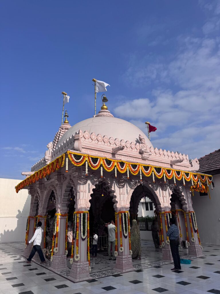શણગાર દર્શન - શુક્રવાર (શ્રી કૃષ્ણ જન્માષ્ટમી) "પ.પૂ. શ્રી વિસામણબાપુની જગ્યા, પ.પૂ. શ્રી શ્રી ૧૦૦૮ મહામંડલેશ્વર નિર્મળાબા, વિહળધામ પાળિયાદ, શ્રાવણ વદ - ૮ આઠમ, વિક્રમ સવંત ૨૦૮૨" Shangar Darshan. Friday-Sap- 04/09/2026